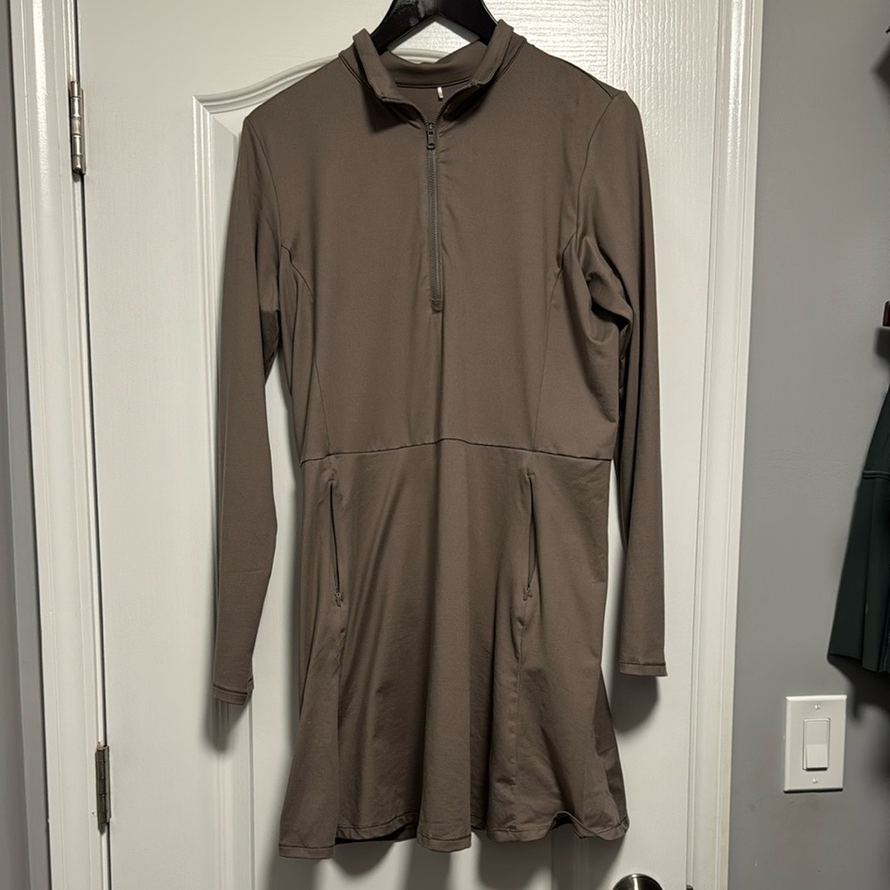 Calia long sleeve golf dress